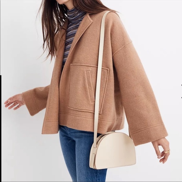 Madewell Sweaters - Beige Madewell Lisbon Sweater Jacket